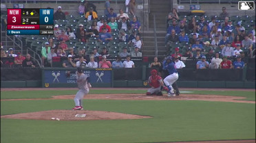 Justin Dean singles on a ground ball to right fielder Colton Ledbetter. Ben Cowles scores.
