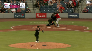 E.J. Exposito homers (7) on a fly ball to left center field.