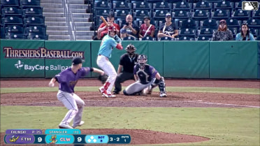 Adam Falinski In play, run(s) to Tyler Spangler