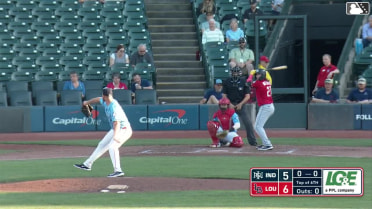 Davis Wendzel homers (5) on a fly ball to center field.