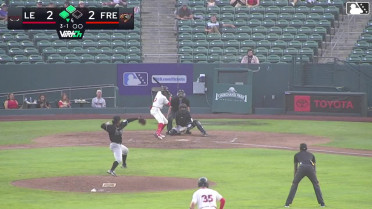 Ashly Andujar grounds out, shortstop Jorge Quintana to first baseman Yoiber Ocopio. Derek Bernard scores. Matt Klein to 3rd.