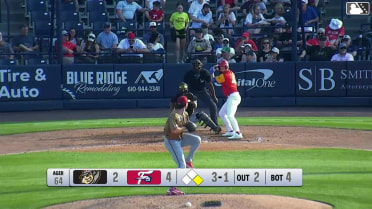 Riley Tirotta doubles (3) on a line drive to left fielder Will Taylor. Kehden Hettiger scores. Riley Tirotta to 3rd.