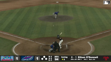 Ethan O'Donnell homers (3) on a fly ball to center field.