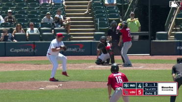 Davis Wendzel doubles (10) on a line drive to left fielder Héctor Rodríguez. Mike Jarvis scores. Esmerlyn Valdez to 3rd.