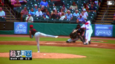 Cam Smith laces an RBI triple