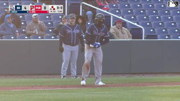 Gage Ziehl In play, run(s) to Jorge Burgos