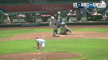 Alec Baker In play, run(s) to Romeo Sanabria