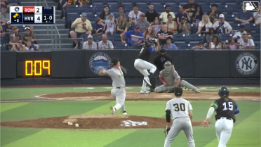 Roderick Arias homers (11) on a fly ball to right field. Josue Gonzalez scores. Camden Troyer scores.