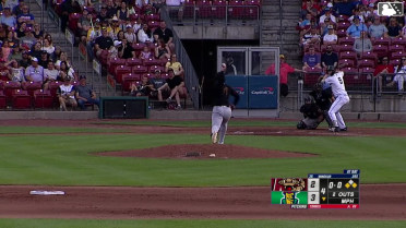 Brandon Winokur homers (7) on a fly ball to center field. Marek Houston scores. Eduardo Tait scores.