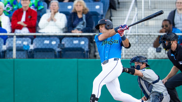 Brandon Eike homers (14) on a fly ball to right center field. Luke Stevenson scores.