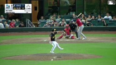 Christian Cerda homers (5) on a fly ball to left field.