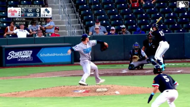 Marek Houston singles on a ground ball to right fielder Chase Call. Jake Rucker scores. Jaime Ferrer to 3rd.