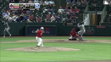 Chris Roycroft In play, run(s) to Chadwick Tromp