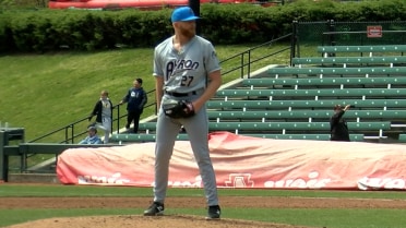 Andrew Walters K;s three during his scoreless outing