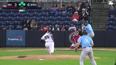 Edward Duran singles on a ground ball to shortstop Marco Vargas, deflected by third baseman Jacob Reimer. J.R. Freethy scores. Tucker Toman to 3rd. Cutter Coffey to 2nd.