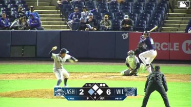 Ethan Petry singles on a fly ball to second baseman Alejandro Nunez. Ronny Cruz scores.