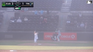 Lisbel Diaz homers (6) on a fly ball to left center field.