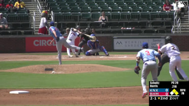 Calvin Harris singles on a line drive to right fielder Andy Garriola. Samuel Zavala scores. Jacob Burke to 3rd.