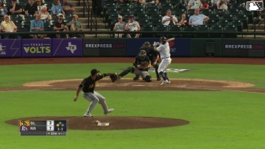 Cody Freeman singles on a ground ball to left fielder Christian Moore. Cooper Johnson scores.