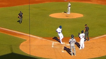 Brett Squires' two-run homer