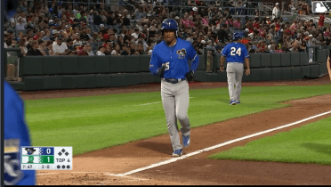 Zion Rose hits first pro homer for High-A Quad Cities
