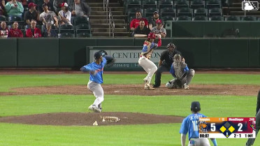 Noah Mendlinger grounds into a force out, third baseman Tommy White to shortstop Leo De Vries. Jeremy Rivas scores. Graysen Tarlow out at 2nd. Noah Mendlinger to 1st.