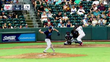 Jake Rucker homers (7) on a line drive to left field. Caden Kendle scores.