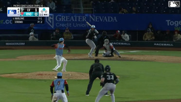 Cade Marlowe homers (1) on a fly ball to right field. Henry Bolte scores.