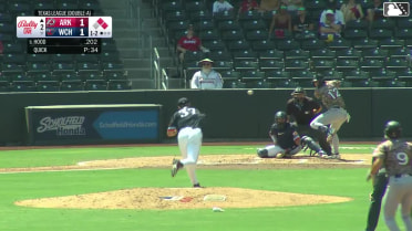 Josh Hood homers (11) on a line drive to left field. Caleb Cali scores. Bill Knight scores.
