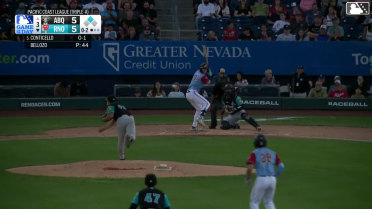 Valente Bellozo In play, run(s) to Gavin Conticello