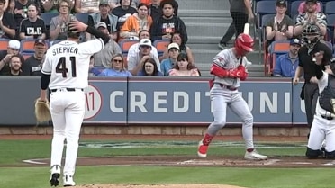 Khal Stephen's four scoreless innings