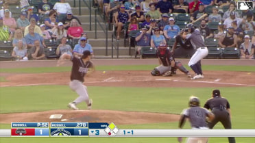 AJ Russell In play, run(s) to Stone Russell