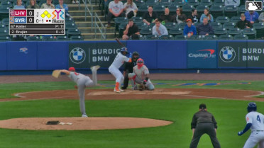 Brian Keller In play, run(s) to Vidal Bruján