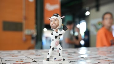 Holy cow! Orioles affiliate honors the Milkman with must-see bobblehead 