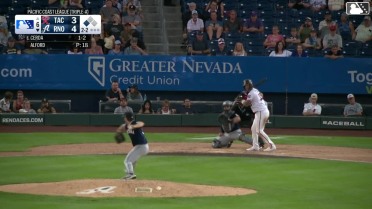 Peyton Alford In play, run(s) to Christian Cerda