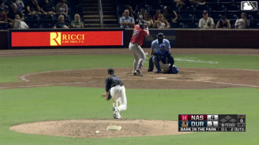 Blake Burke homers (3) on a fly ball to right field.