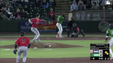 Easton McGee In play, run(s) to Will Robertson