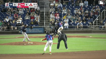 Johanfran Garcia singles on a fly ball to left fielder Jackson Castillo. Will Turner scores. Miguel Bleis scores. Brooks Brannon to 2nd.