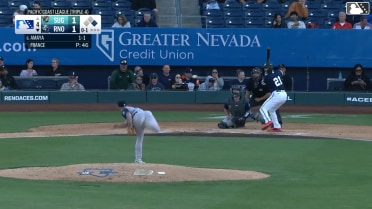 Jacob Amaya homers (4) on a fly ball to left center field. Tommy Troy scores.