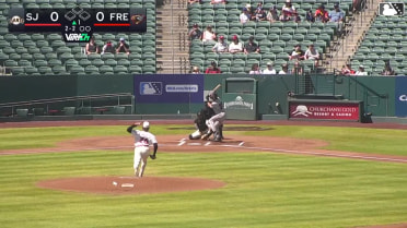 Lorenzo Meola homers (15) on a fly ball to left center field.