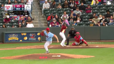 Garrett Spain homers (3) on a fly ball to right center field.