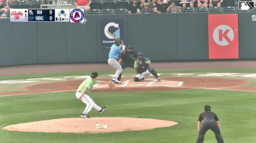Hedbert Perez singles on a ground ball to left fielder Sam Brown. Nick Goodwin scores. Eddie Micheletti Jr. to 2nd.