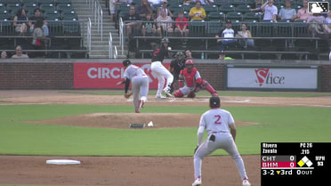 Samuel Zavala singles on a line drive to right fielder Kien Vu. Grant Magill scores.