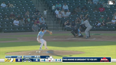 Cole Mathis homers (3) on a fly ball to center field.