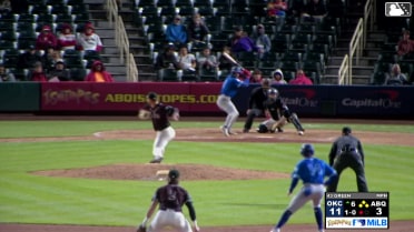 Michael Siani hit by pitch. Noah Miller scores. Jack Suwinski to 3rd. Seby Zavala to 2nd.