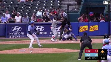 Gabriel Rincones Jr. singles on a ground ball to right fielder Riley Tirotta. Felix Reyes scores.