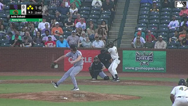 Jhonny Severino doubles (6) on a line drive to left fielder Ely Brown. Jared Jones scores. Tony Blanco Jr. scores. Edward Florentino to 3rd.