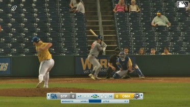 Cody Morissette homers (15) on a fly ball to right center field.