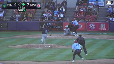 Kelvin Hidalgo singles on a ground ball to third baseman Yassel Soler. Alan Espinal scores. Kelvin Hidalgo to 2nd. Kelvin Hidalgo advances to 2nd, on a throwing error by third baseman Yassel Soler.