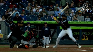 Jackson Chourio fouls ball off foot, exits rehab game